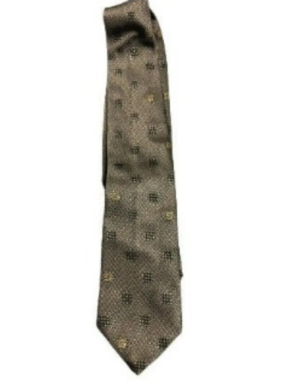Gucci Mens Patterned Designer Tie One Size